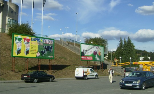 Exterior del Palacio de Deportes de Lugo