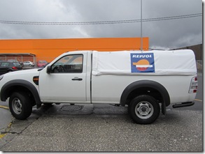 Lona Pick Up Repsol lateral